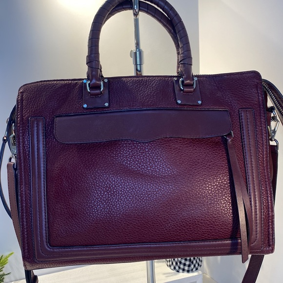 Rebecca Minkoff Bags Rebecca Minkoff Burgandy Large Bree Pebbled